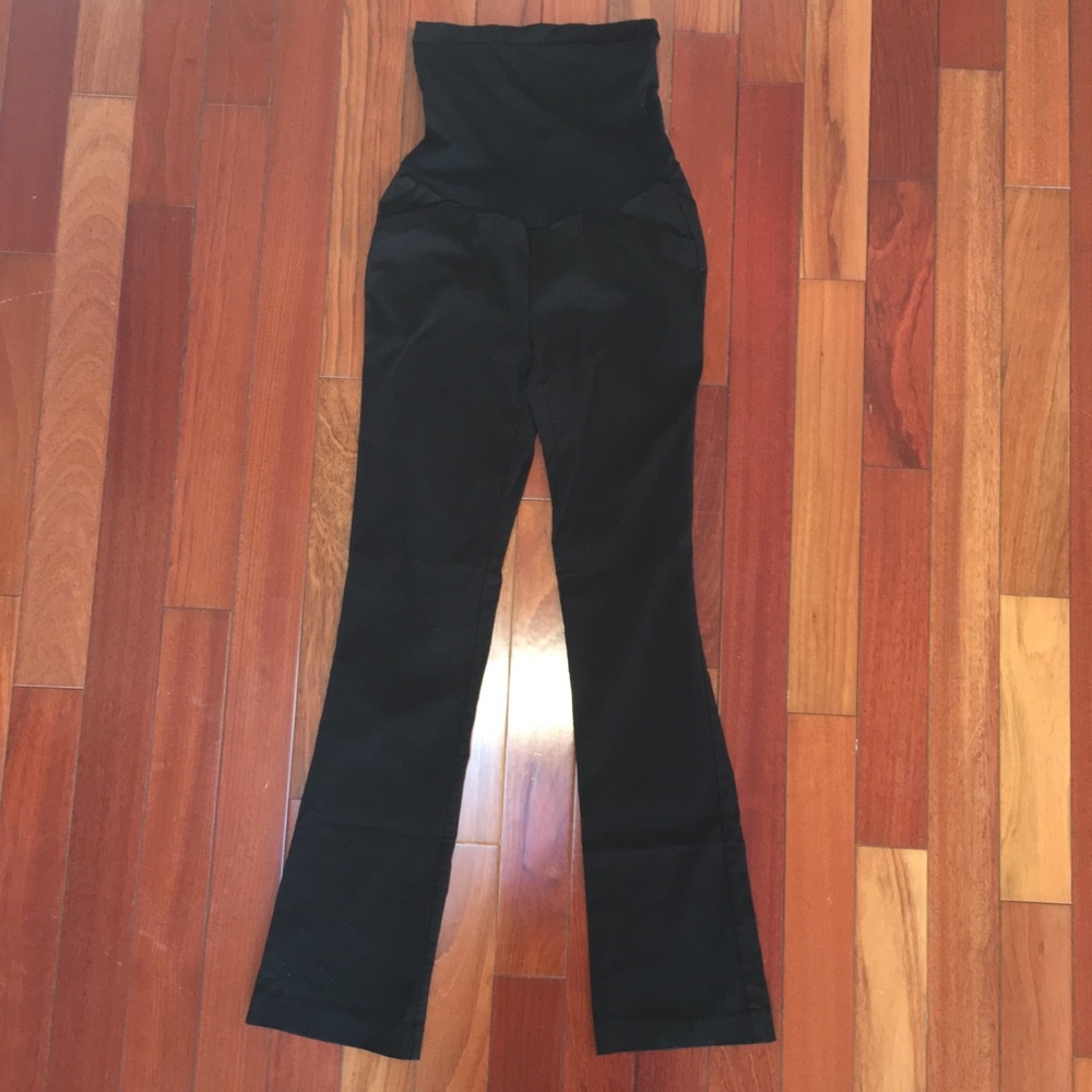 Oh Baby by Motherhood Stretch Black Pants